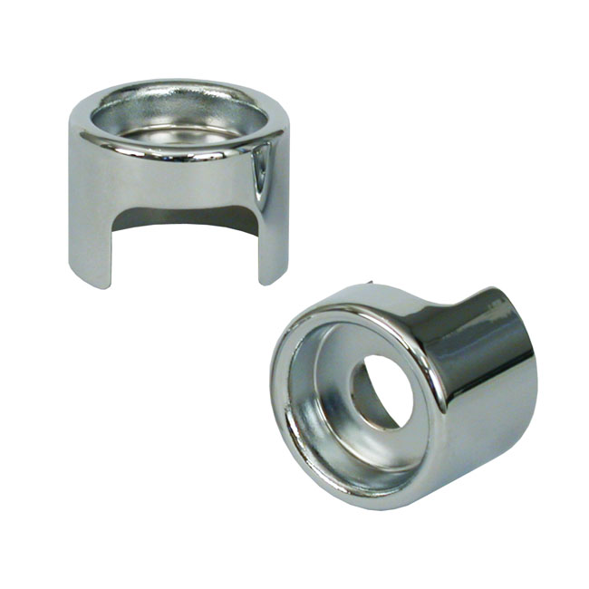 Shock stud cover set. Chrome