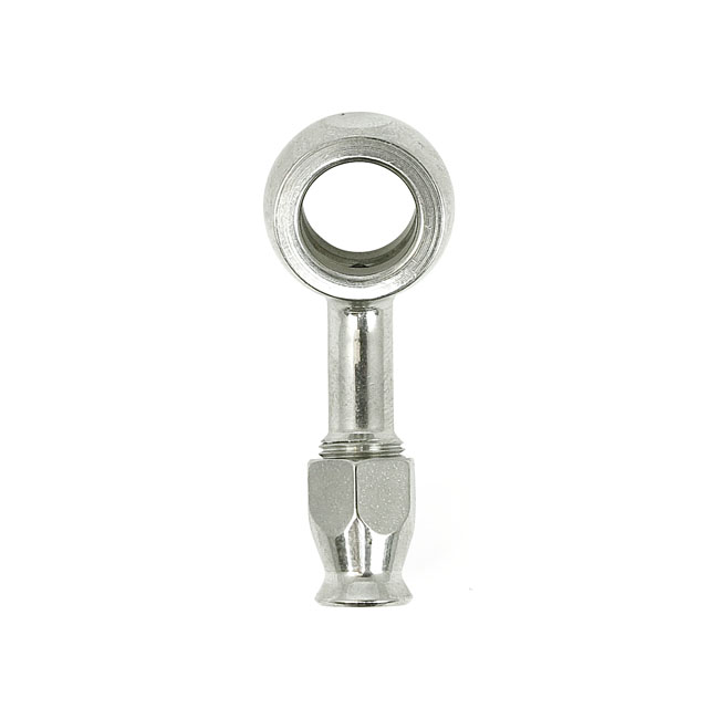 Goodridge, 12mm banjo fitting 20 degree bend. SS