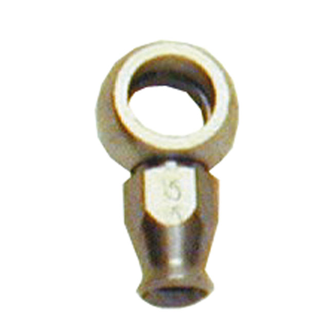 Goodridge, 7/16" (11mm) banjo fitting short neck. Stainless