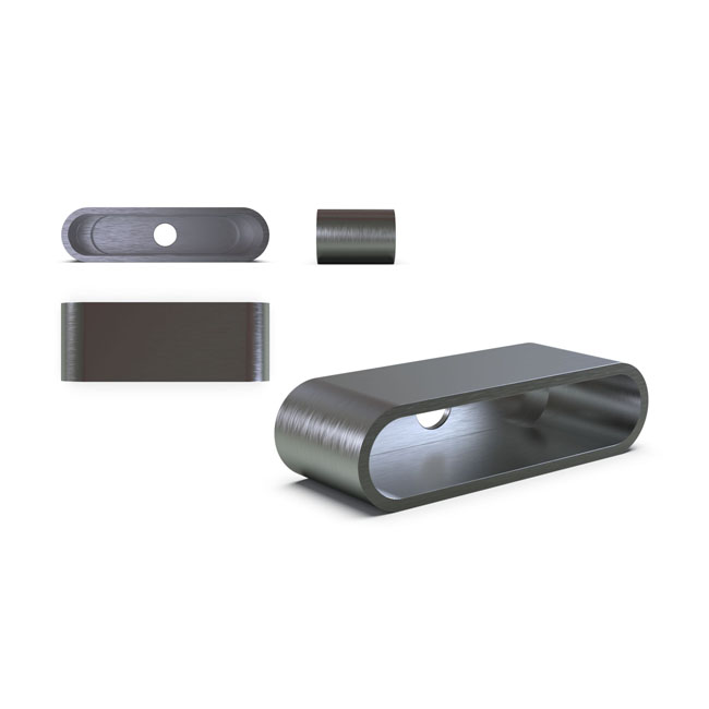 Steel weld-in housing for Shorty lights