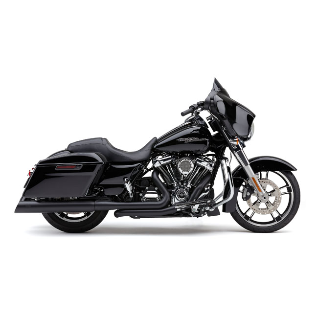 Cobra, 909 Upper Cut 4" slip-on mufflers. Black