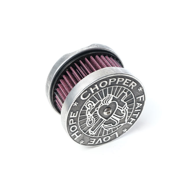 Wannabe Choppers, WannaSucker 'CFLH' aircleaner. Alu