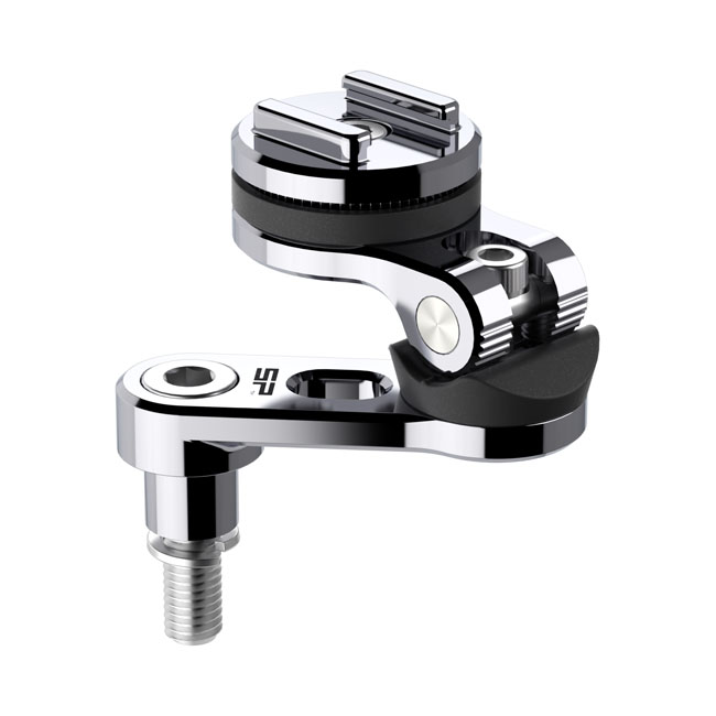 SP ConnectT, bar clamp mount pro. Chrome