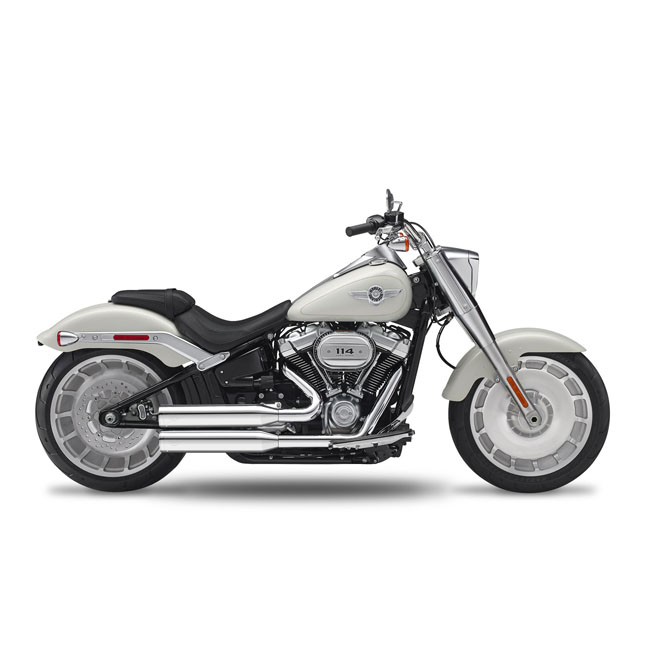 KessTech Fusion Long 2-2 exhaust chrome, straight cut short