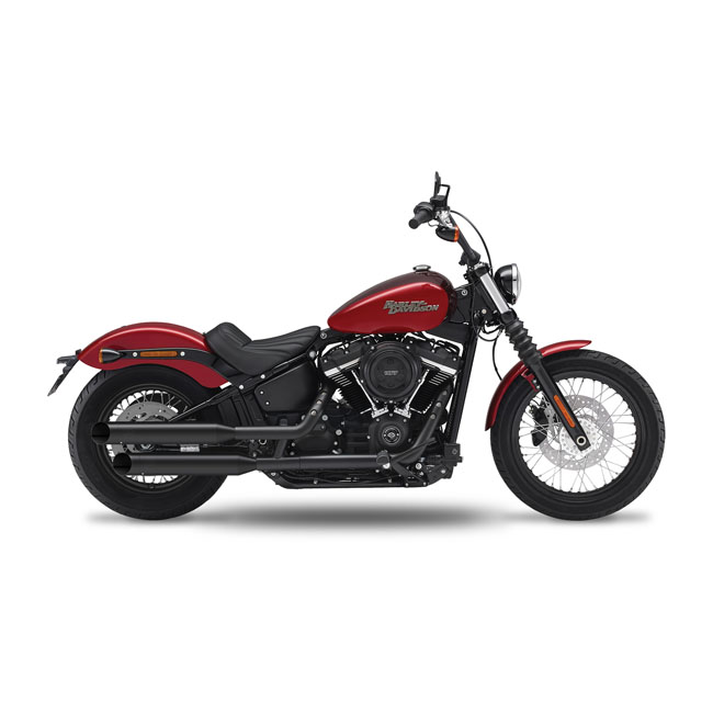 KessTech Fusion Long slip-ons black, big slash end caps