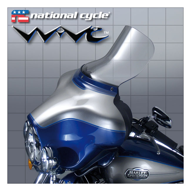 National Cycle, WaveÂ® windshield 10". Clear