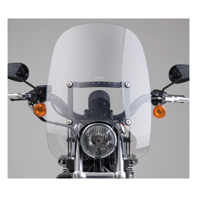NC SpartanÂ® Quick Release Windshield - Clear, 16.25" high