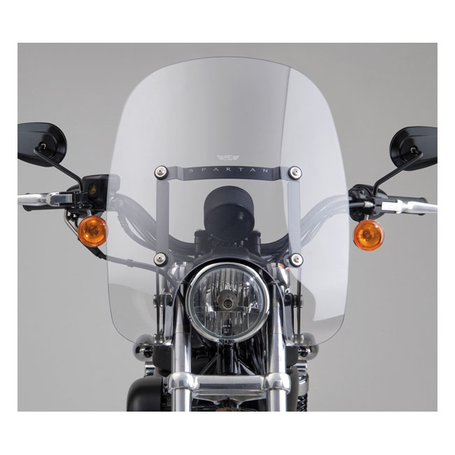 NC SpartanÂ® Quick Release Windshield - Clear, 18.50" high