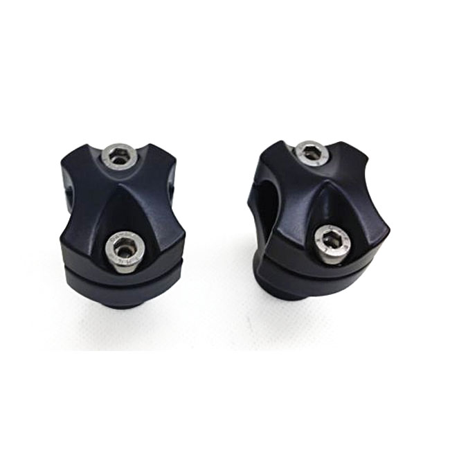 Kodlin, Spock risers. 1" diameter. Black