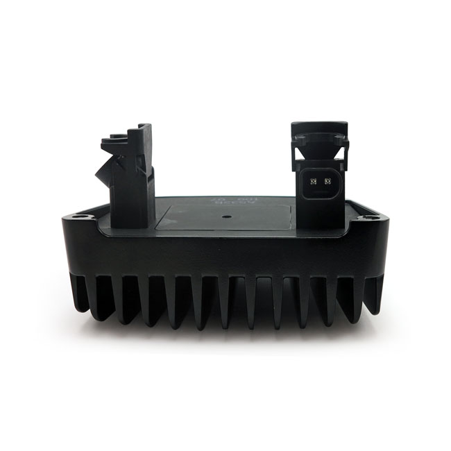 Voltage regulator. Black