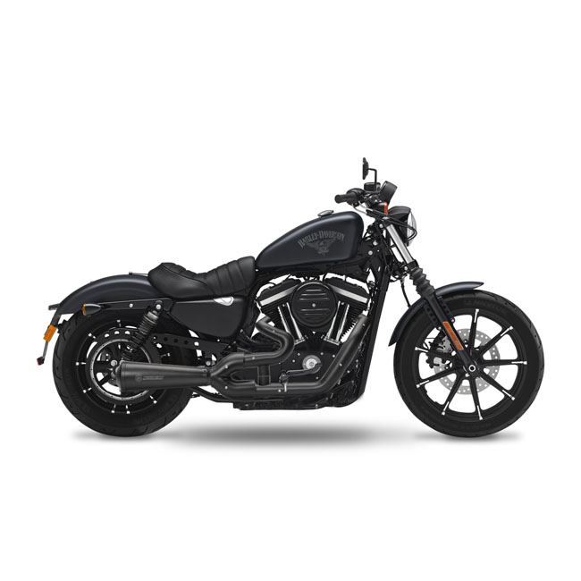 KessTech, 2 in 1 Short exhaust system. Matte black