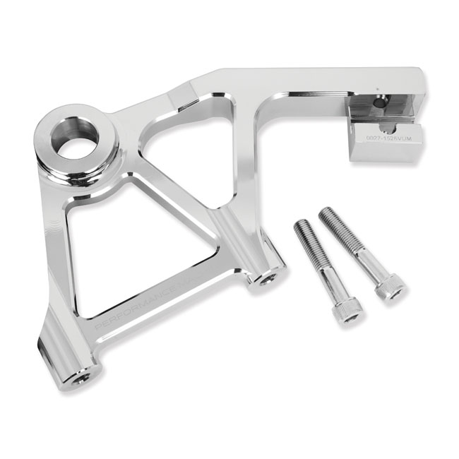 PM, rear Radial caliper bracket assembly 300mm. Chrome