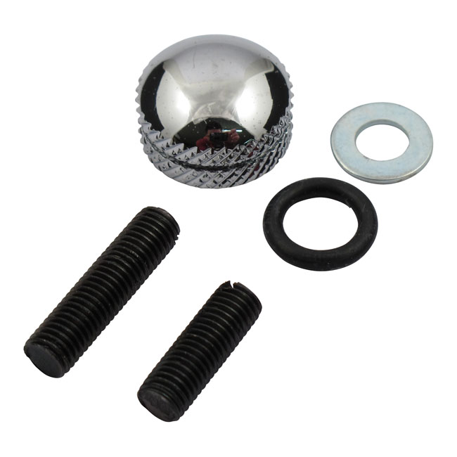 Seat thumb screw kit 1/4-28. No tab cover