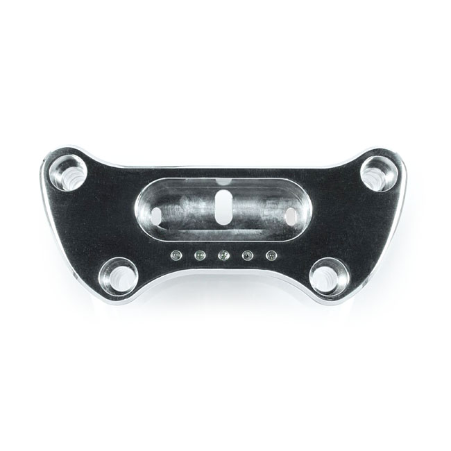 Motogadget, riser bracket for Motoscope Mini. Polished
