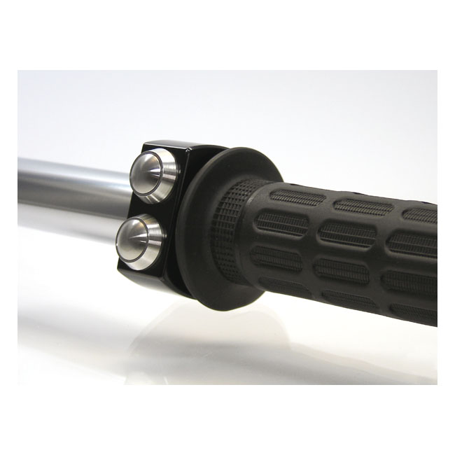 Motogadget mo.switch 2 push button housing 1" h/b, black