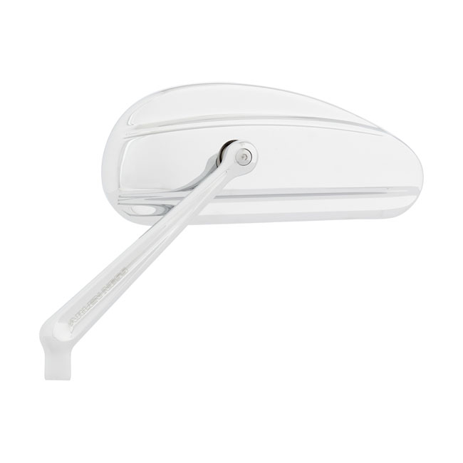 Arlen Ness, Downdraft forged mirror set. Chrome