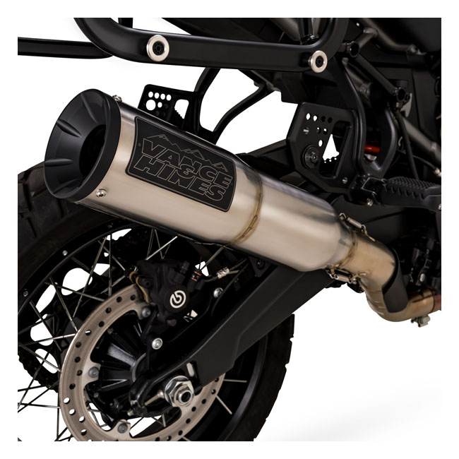 Vance & Hines, Adventure Hi-Output 450 slip-on. SS
