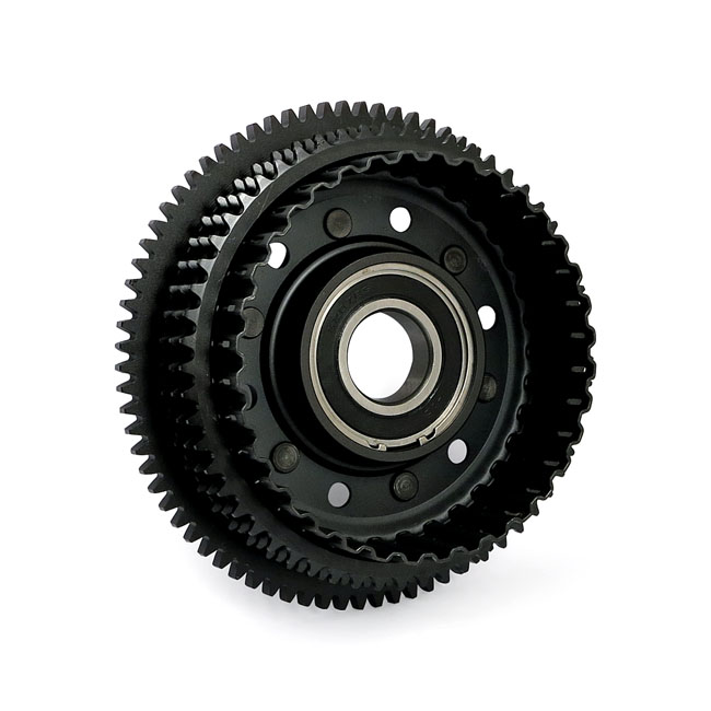 Clutch shell with sprocket