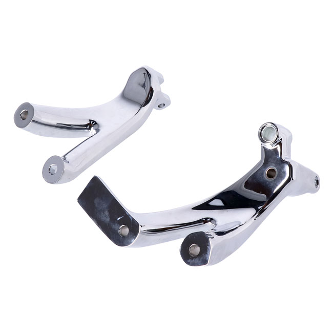 M8 SOFTAIL FLOORBOARD TO FOOTPEG CONVERSION BRACKETS