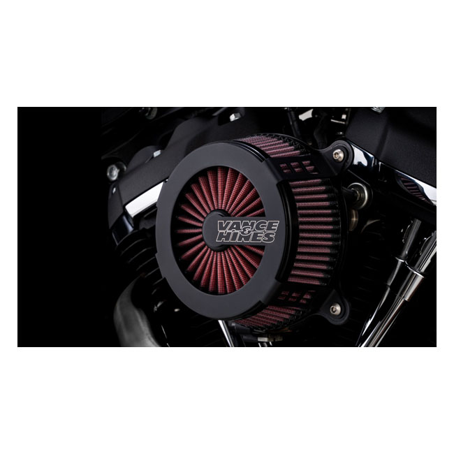 V&H, VO2 Cage Fighter air cleaner kit. Matte black