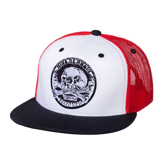 King Kerosin Maltese Cross Red Baron cap red/black