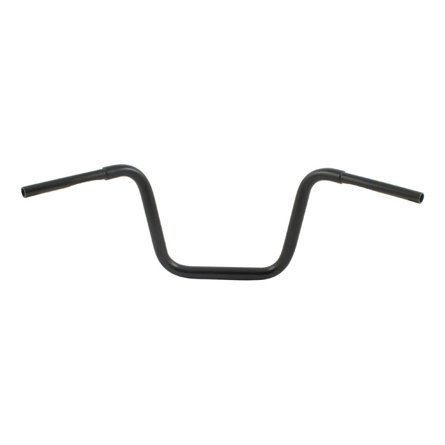 Fehling 1-1/4" Apehanger 12" high svart TUV appr