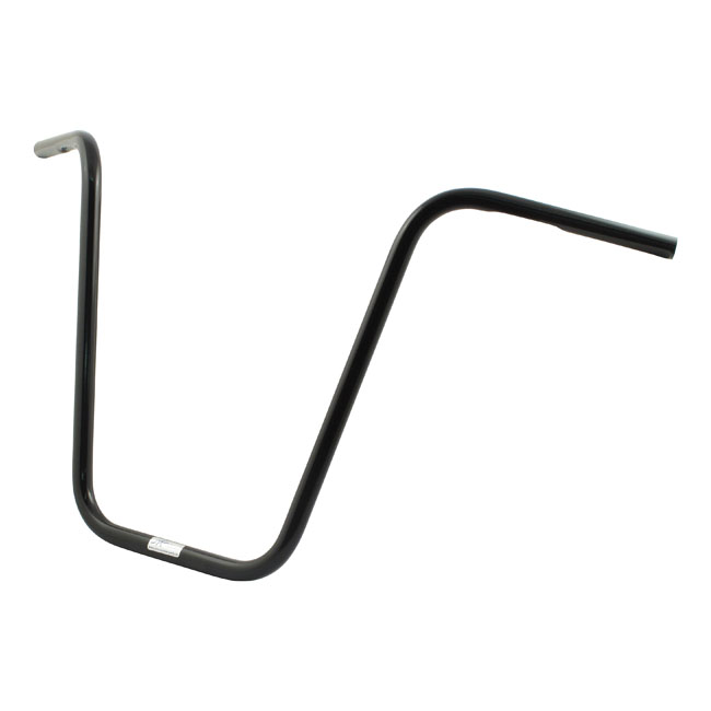 Fehling 1" Apehanger 19" black TUV appr