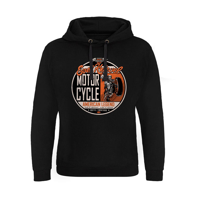 EVEL KNIEVEL AMERICAN LEGEND EPIC HOODIE BLACK
