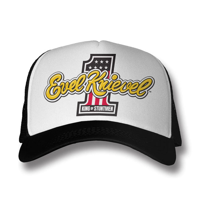 Evel Knievel King Of Stuntmen Trucker Cap