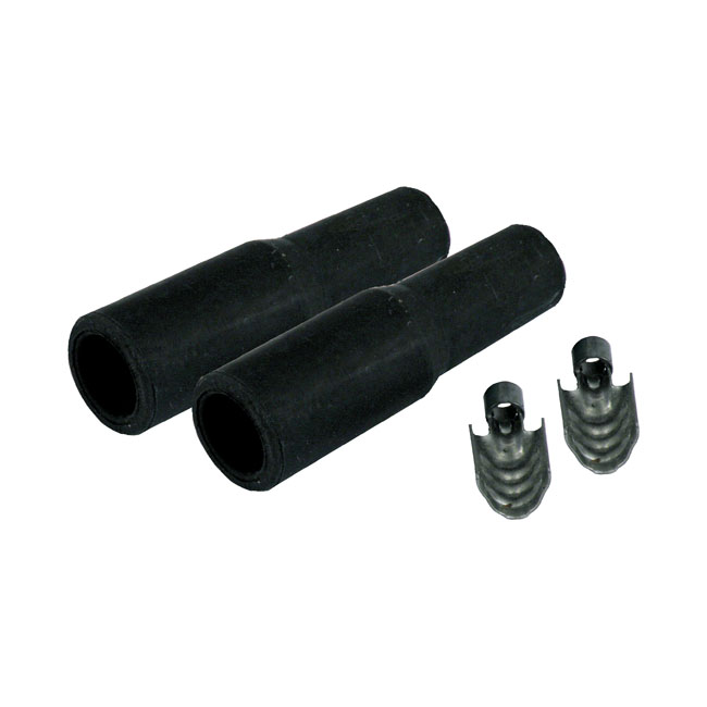 Taylor, Twin Cam style coil boots. Black, 180?é??