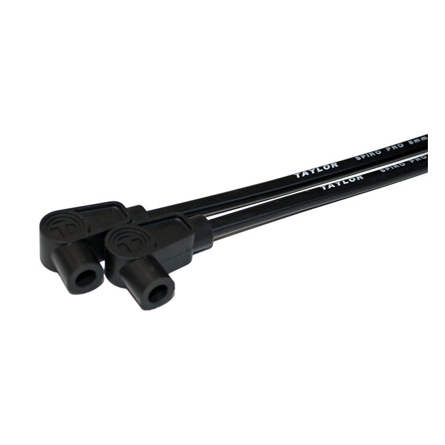 Taylor, 8mm Pro Wire spark plug wire set. Black