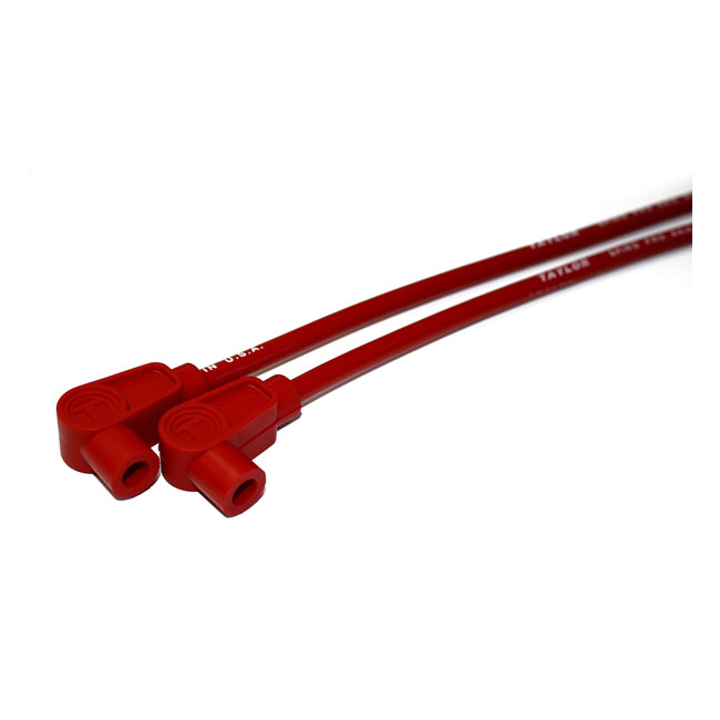 Taylor, 8mm Pro Wire spark plug wire set. Red