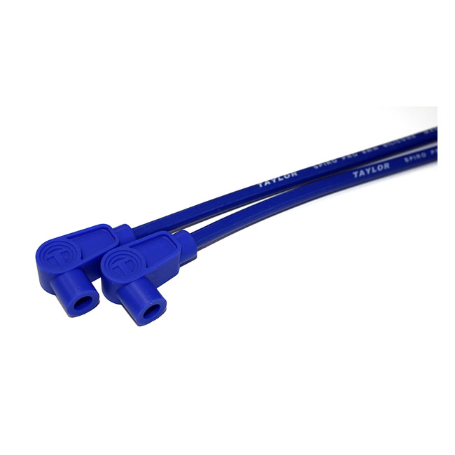 Taylor, 8mm Pro Wire spark plug wire set. Blue