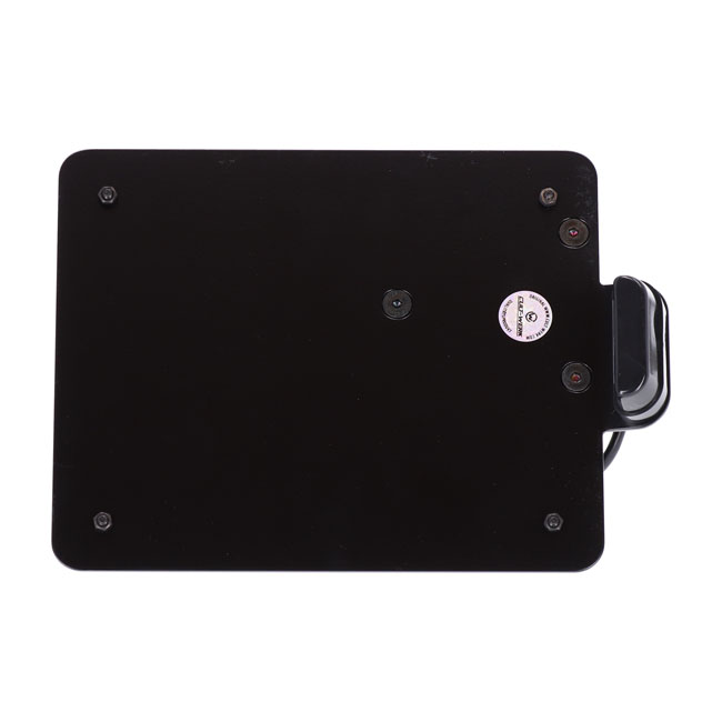 Cult-Werk, side mount license plate bracket, black. Austria
