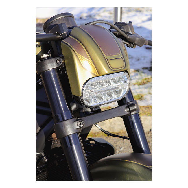 Cult-Werk, headlamp mask kit "NRS style". Matte black