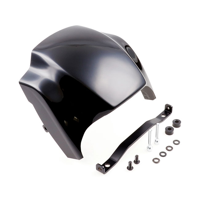 Cult-Werk, headlamp mask kit "NRS style". Gloss black