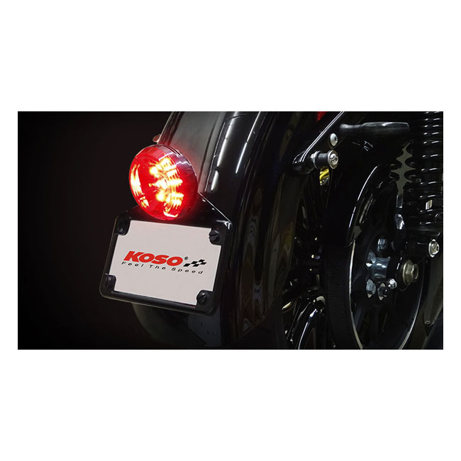 KOSO, 'Solar' LED taillight. Red lens