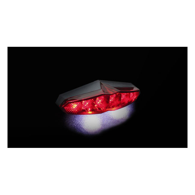 KOSO, 'Infinity' LED taillight. Red lens