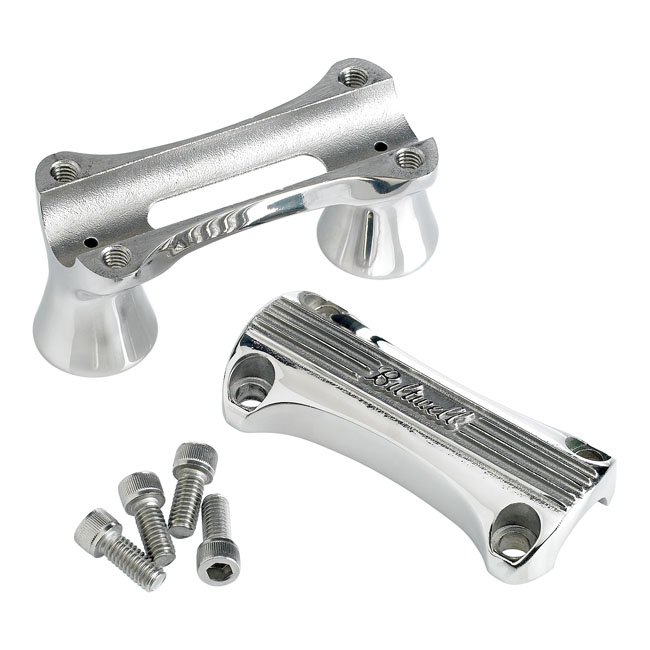 Biltwell, Thunder risers. 1.75" rise. Polished. TUV appr.