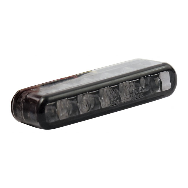 LED TAILLIGHT SHORTY, SMOKE LENS