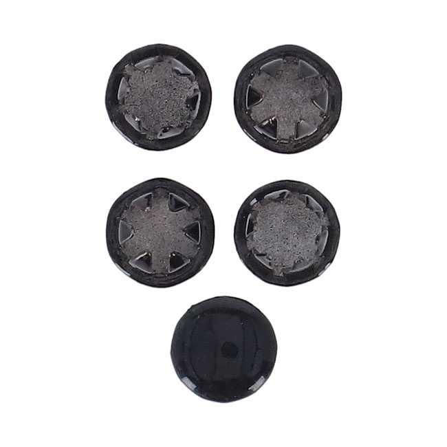 GW push-in plugs 5/16", gloss black