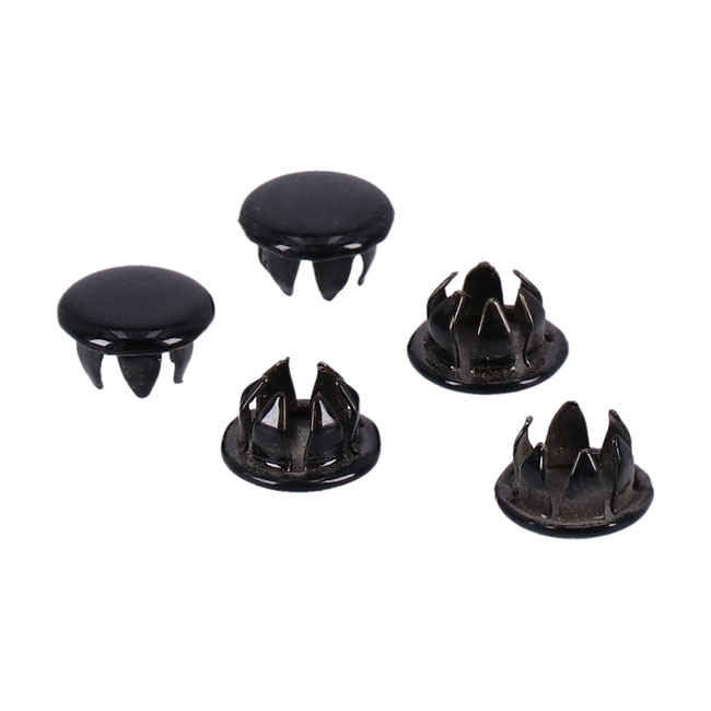 GW push-in plugs 5/16", gloss black