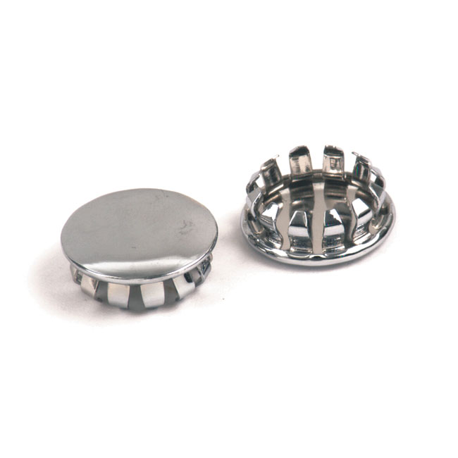 GW push-in plugs 3/4", chrome