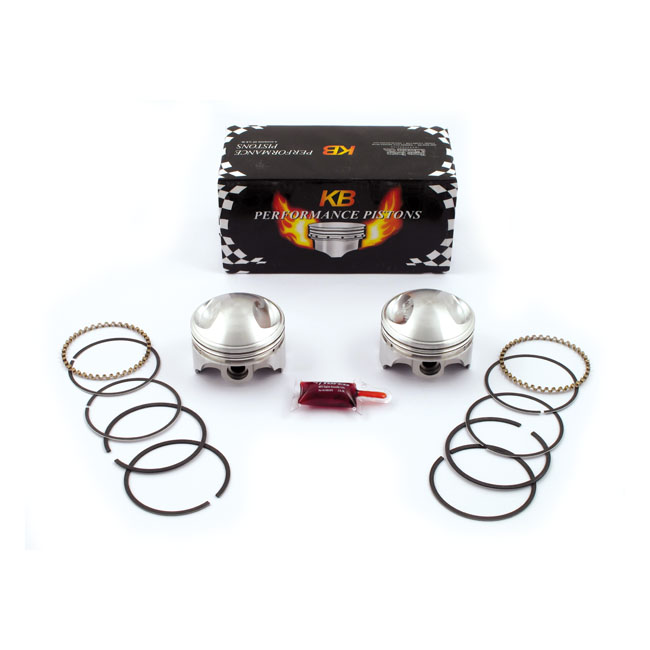 KB Performance, 1340 Shovel forged piston kit. +.040"