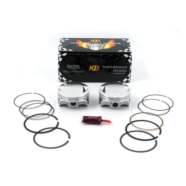 KB Performance, 88" to 95" Twin Cam piston kit. +.040"