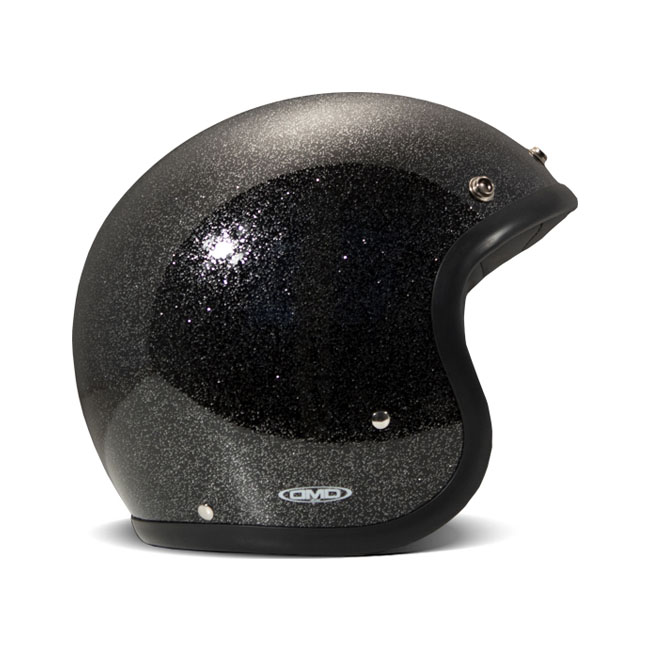 DMD Vintage helmet glitter black
