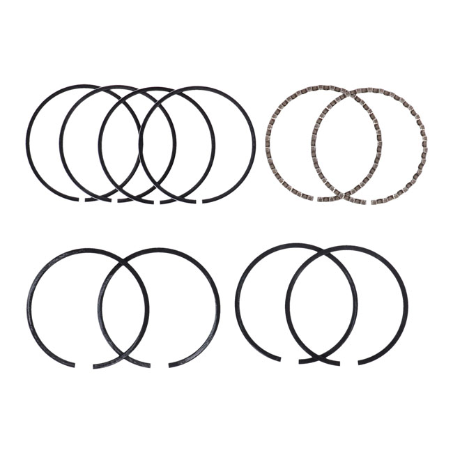 Hastings, 2-3/4" bore piston ring set. STD