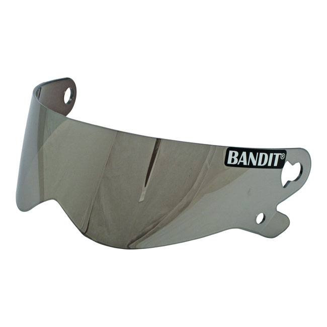 BANDIT XXR VISOR, SILVER MIRRORED