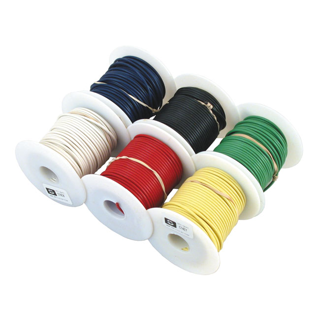 Wire on spool, 14 gauge. 100 ft.