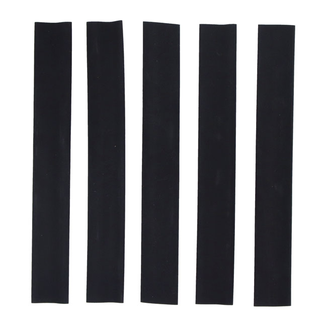 Standard Co., ref-fill pack heat shrink. 6x black 8-2 gauge